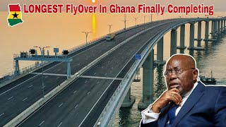 Finally!!.. Ghana's $145m LONGEST FlyOver in Accra Flowerpot is Completing