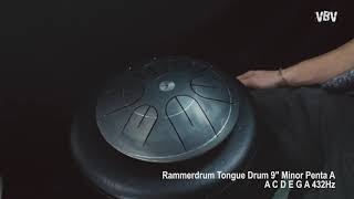 Rammerdrum Tongue Drum 9" Minor Penta A 432Hz