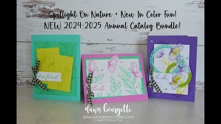 REPLAY FB Live #127 - Spotlight On Nature + New 24-26 In Colors #stampinup