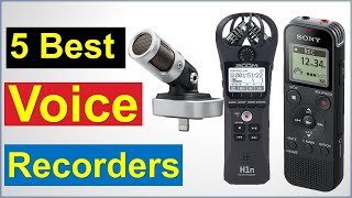 ✅✅The best voice recorders of 2024  review