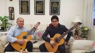 "DE CONCHAS Y CORALES" (Pasillo de Luis Sánchez P.)-Guitarras: Abel Velásquez y Raúl Cardoso.