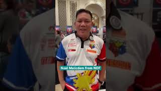 Noel Malicdem from National Darts Federation of the Philippines #ndfp #noelmalicdem #pdcasiantour