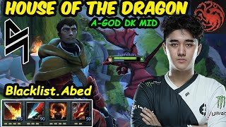 Abed 7.37 Dragon Knight Davion MID : HOUSE OF THE DRAGON vs Jackky Dota 2 pro Gameplay