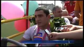 GAGIK TSARUKYAN MET AND CONGRATULATED THE YOUNG OLYMPIANS THE FIRST