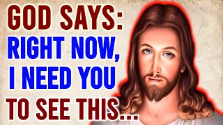 GOD MESSAGE ✝️ GOD SAYS: RIGHT NOW, I NEED YOU TO SEE THIS. !! URGENT MESSAGE FOR YOU #god #jesus