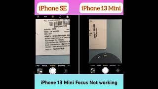 iPhone 13 Mini camera Focus Test |UBR|