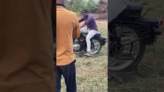 Bullet standard 350 off roading 🔥#royalenfield #vlog #offroading #shortvideos #shortsviral #viral