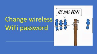 Change your wifi router password | TP link router password | TP link username and password.