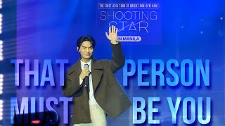 THAT PERSON MUST BE YOU | by Win Metawin | Shooting Star Asia Tour | Shooting Star Manila