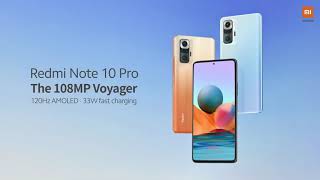 Redmi Note 10 Pro Global Variant | #108MPVoyager | Boundary Challenging Specifications