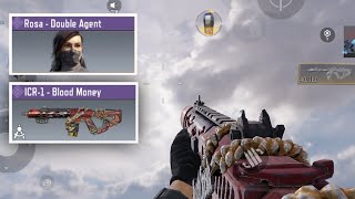 *NEW* Rosa Double Agent + ICR 1 Blood Money In Season 6 - Call Of Duty Mobile