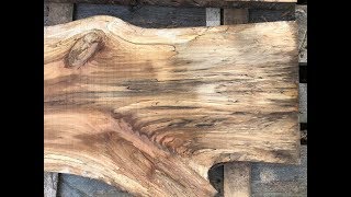 Woodmizer LT35 video: Spalted Sycamore slabs