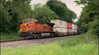 BNSF & UP Action Around St. Louis! 7/17-7/19/22