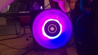 EKVB Vardar fan failing rgb lights