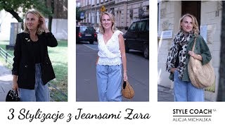 Trzy stylizacje jeansów typu slouchy ❤️