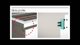 HORIZONTAL GOLA PROFILE ASSEMBLY