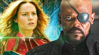 ¿Por que Nick Fury Llamo a Capitana Marvel al Final de InfinityWar? -Teoria