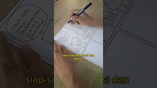 Membuat Komik Sila Ke 5 Pancasila #darwisart #caramenggambarkomik #tutorial