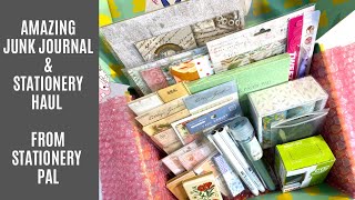 Stationery Pal Haul / Unboxing - The Most Beautifully Packaged Box Ever!