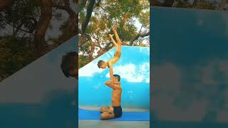 unbelievable kid #talentedkids #acroyoga #handstand #talent #viral #trending #creators #calisthenics