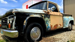 1963 Dodge D-100 Step Side Sitting For DECADES! Should We BUY It?