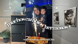 Así quedó nuestra Casa! 🏠 Mi cumpleaños + Mini HAULSSSS 🛍️✨💗