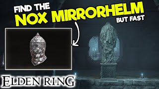 How to get the NOX MIRRORHELM in Elden Ring - Helmet Armor - Find Rare Items Fast - Map Location