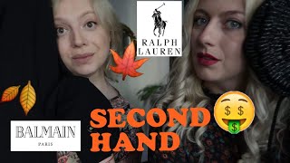 🤑 HAUL LUMPEKSOWY | RALPH LAUREN, BALMAIN | MIERZYMY, PLUS SIZE | LUKSUSOWE PEREŁKI Z SECOND HAND