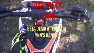 2020 Beta 125RR Demo at Loretta Lynn's Ranch