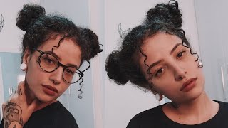 PENTEADO TUTORIAL: COQUINHOS EM CABELO CACHEADO | Mayara Pereira