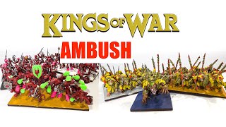 Kings Of War Ambush Starter Battle | Forces of the Abyss vs Ratkin