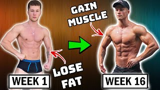 How To Lose Fat AND Gain Muscle EXPLAINED!