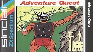 Adventure Quest - ZX Spectrum [Failed Longplay]