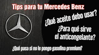 Top 3 Recomendaciones para tu Mercedes Benz