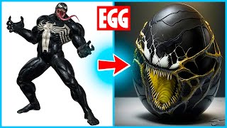 AVENGERS but EGG-VENGERS 💥 All Characters | Marvel & DC | SUPERHEROES