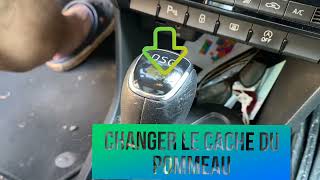 [tuto] changer enjoliveur pommeau de sélecteur de vitesse DSG7