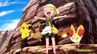 Ashs Fletchling Evolves in to Fletchinder Hindi Pokemon XY In hindi pokemon xy in hindi_480p