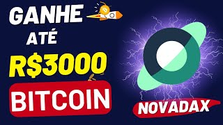 ⚠️URGENTE! GANHE ATÉ R$3.000 EM BITCOIN COM A NOVA PROMOÇÃO DA NOVADAX.