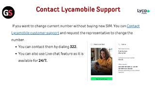 How To Change your LycaMobile Phone Number