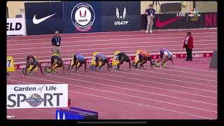 Christian Coleman 6.34 WORLD RECORD