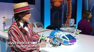 Toy Fair 2019: Mattel Disney-Pixar Toy Story 4 Buzz Lightyear Star Command Space Playset