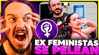 ❗PELEA❗ ALIADE FEMINISTO vs la EX FEMINISTA (a la que NO PONÍA por LLORAR)