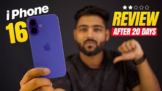 iPhone 16 Review After 20 Days - Must Watch Before Buying !