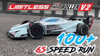 Arrma Limitless V2 | 6S Speed Run 100+mph!