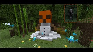 Minecraft Tutorial (Mini Mob Mini Statues) snow golem