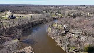 Aerial Look At the Water Due to Recent Rains Part 3