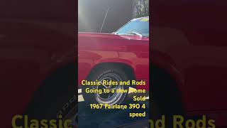 Classic Rides and Rods 1967 Fairlane Sold