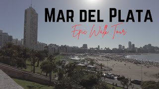 MAR DEL PLATA Seaside Walk: Barrio Los Troncos, Torre del Agua, Torreón del Monje, and More!