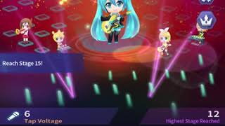 Hatsune Miku tap Wonder app