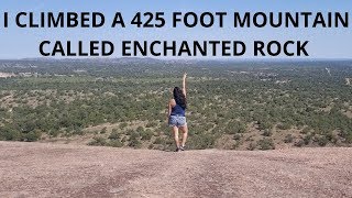 The Texas Hill Country: Enchanted Rock, Fredericksburg, Travel vlog